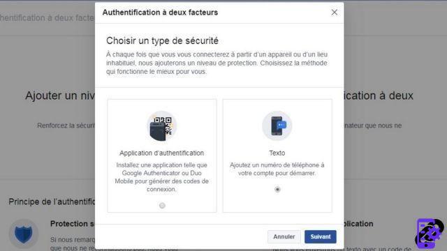 How do I activate two-factor login on Facebook?