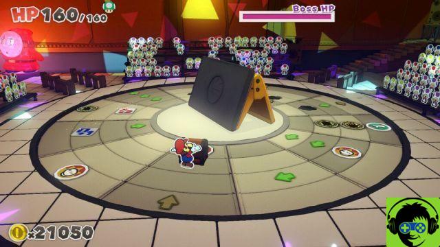 Paper Mario: The King of Origami - Cut the Yellow Streamer | Passo a passo do Templo de Shrooms