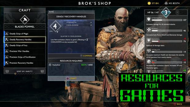 Guia God of War - Como Melhorar as Armas de Kratos
