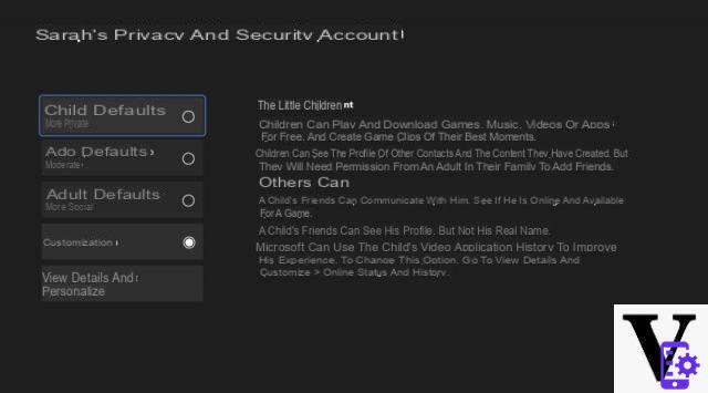 How do I set up parental controls for Xbox?