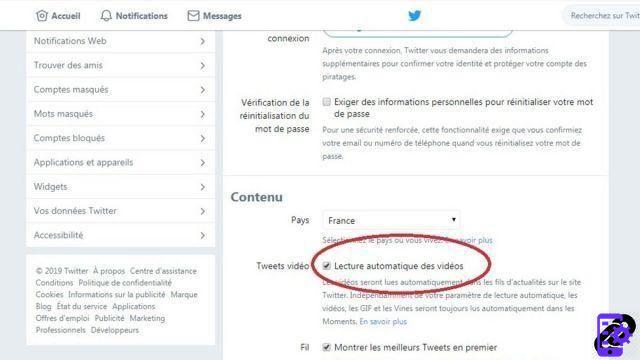 ¿Cómo desactivo la reproducción automática de videos en Twitter?