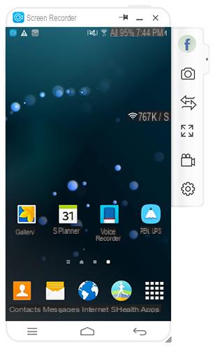 Gravar tela do Android do PC -