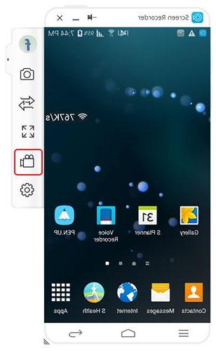 Record Android Screen from PC -