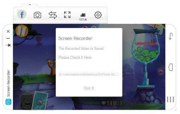 Registrare Schermo Android da PC   –