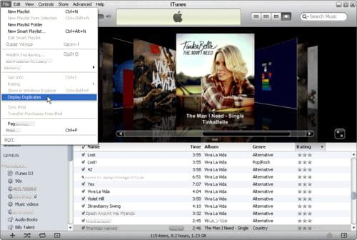 ¿Eliminar duplicados en iTunes?