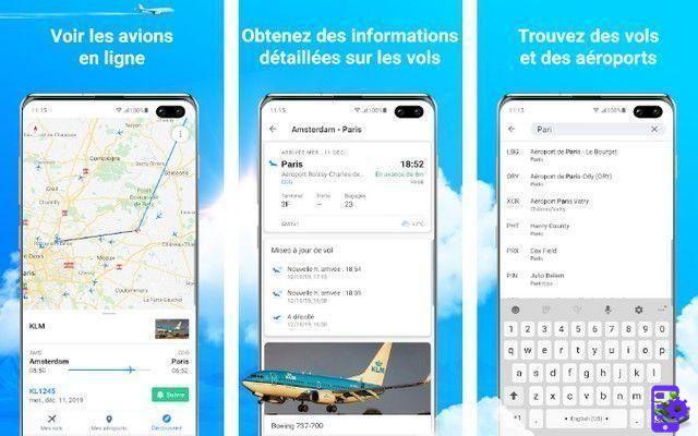 Las 10 mejores aplicaciones de Android para rastrear aeronaves en tiempo real