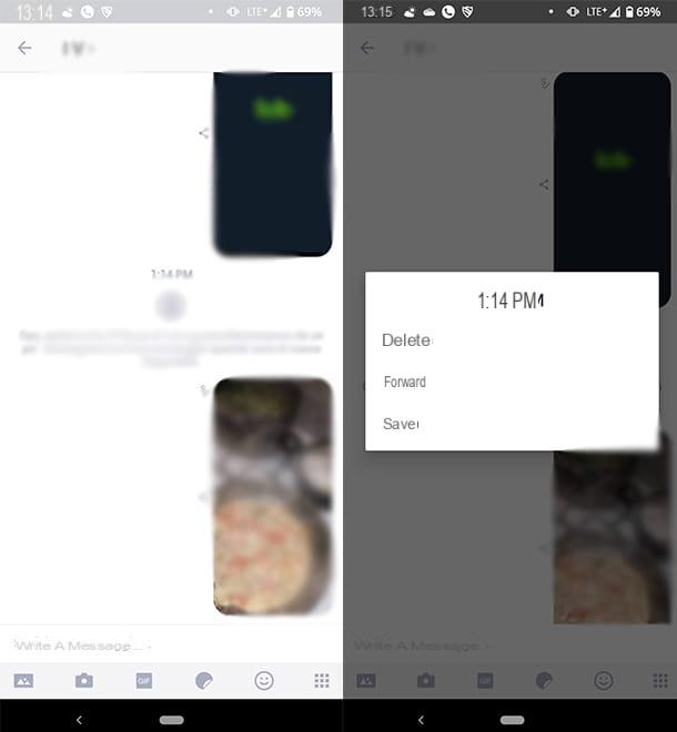 Comment supprimer des photos de Kik