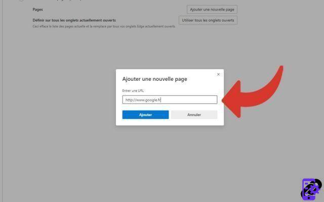 ¿Cómo cambio la página de inicio en Edge?