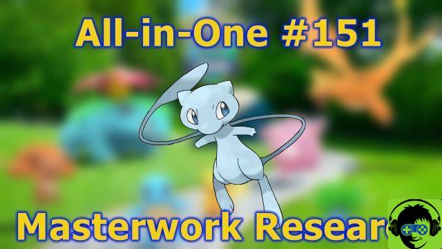 Pokémon GO Tour: Kanto All-In-One # 151 Masterwork Research Guide