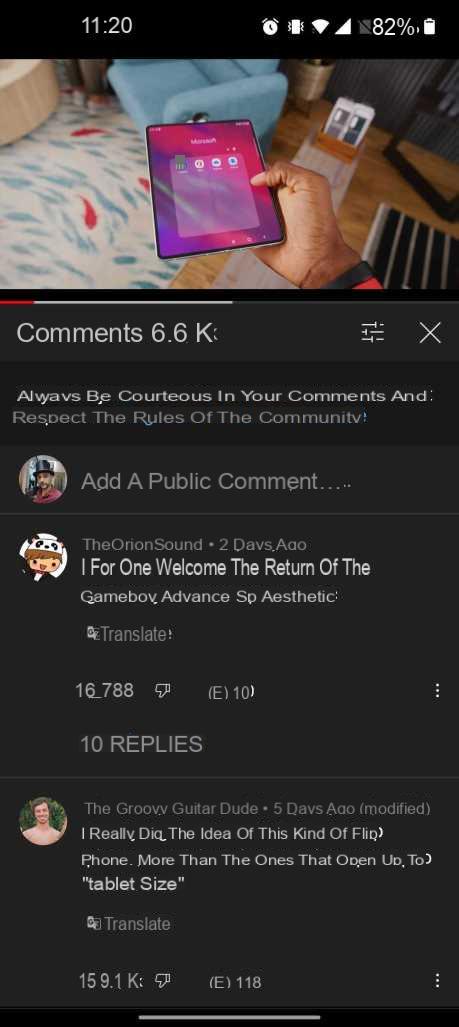 YouTube permite traducir los comentarios ... si eres Premium