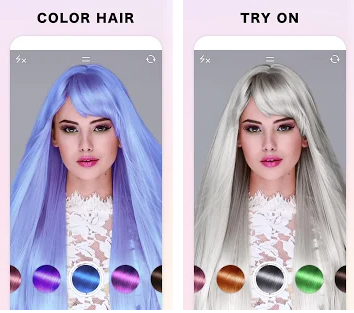 Les meilleures applications pour essayer des coiffures