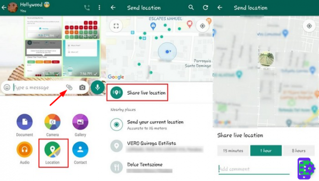 Cómo compartir la ubicación en tiempo real en WhatsApp y Google Maps