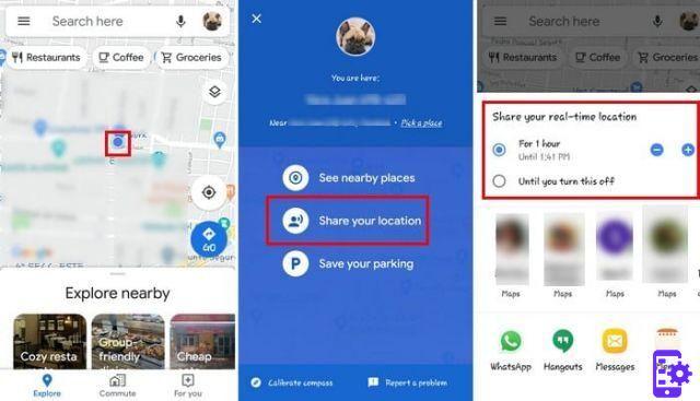 Comment partager l'emplacement en temps réel sur WhatsApp et Google Maps