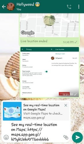 How to share real-time location on WhatsApp and Google Maps