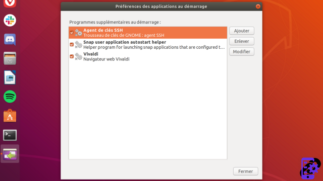 How to disable the automatic launch of software when Ubuntu starts up?