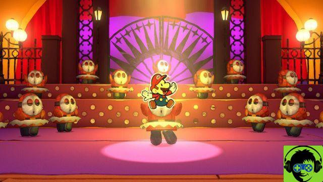 Paper Mario: The King of Origami - Cut the Blue Streamer | Passo a passo do Big Sho 'Theatre