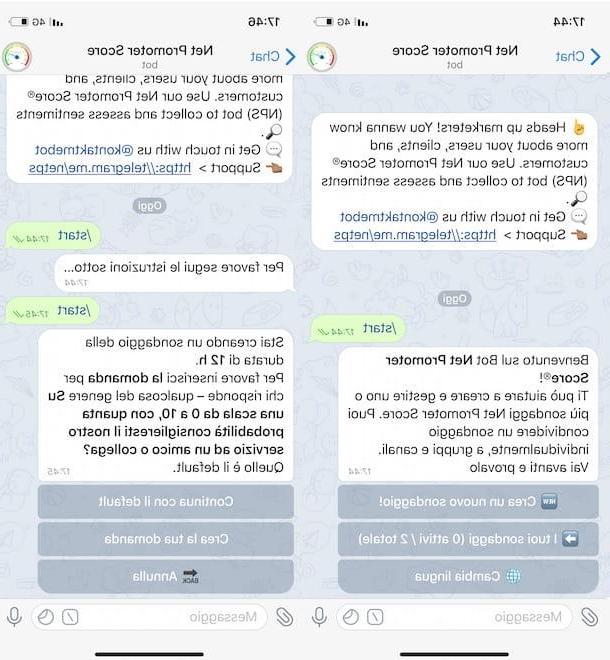 Come fare sondaggi su Telegram