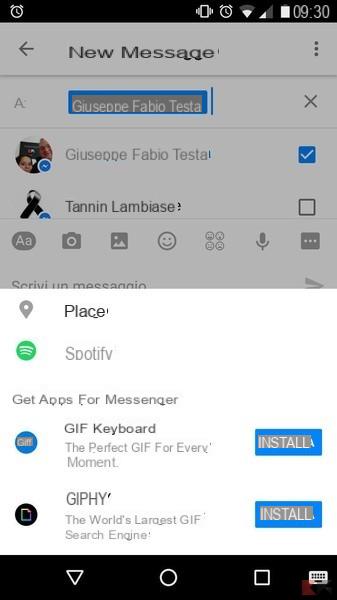 Facebook Messenger: integration with Spotify arrives!