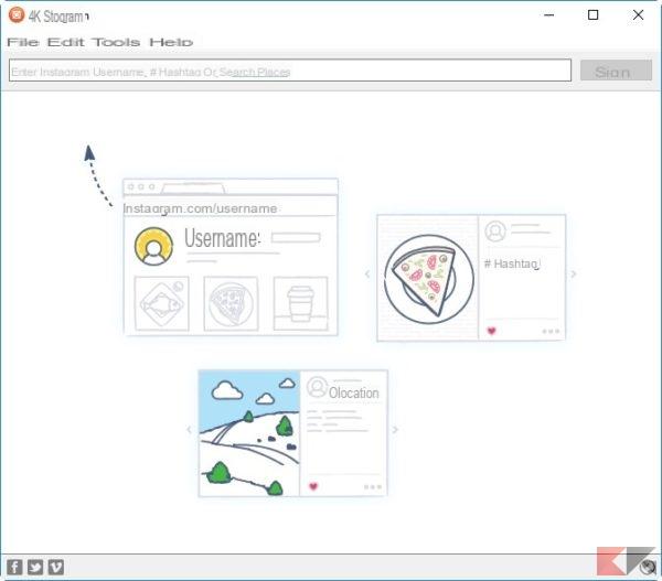 4K Stogram: scaricare foto e video da Instagram