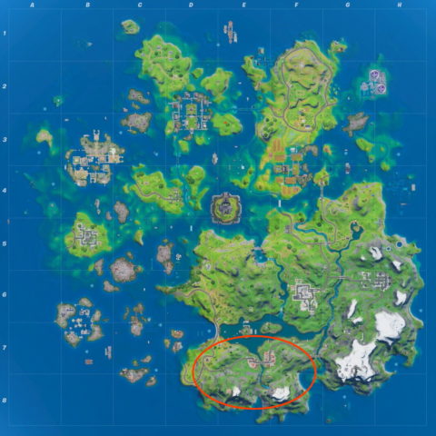 Onde pousar em Misty Meadows e terminar entre os 25 primeiros no Fortnite Capítulo 2 Temporada 3