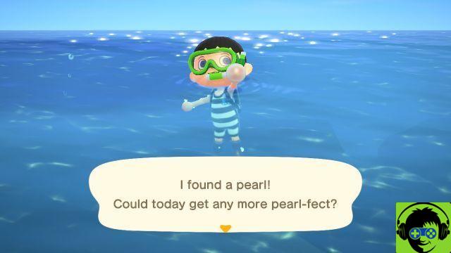 Como obter pérolas em Animal Crossing: New Horizons