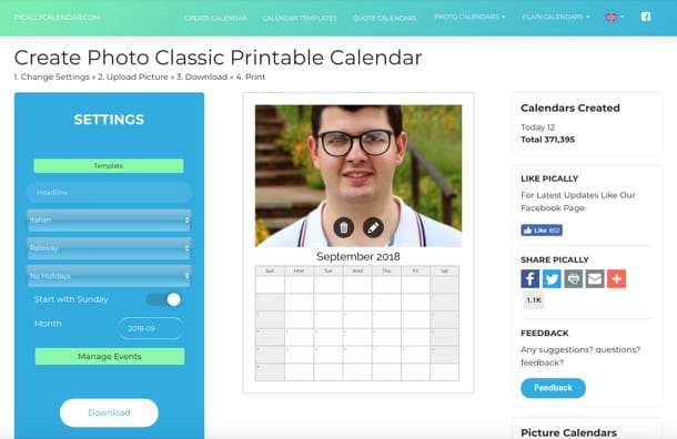 Cómo crear calendarios personalizados