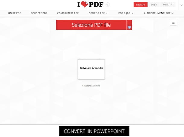 How to convert PDF to PPT
