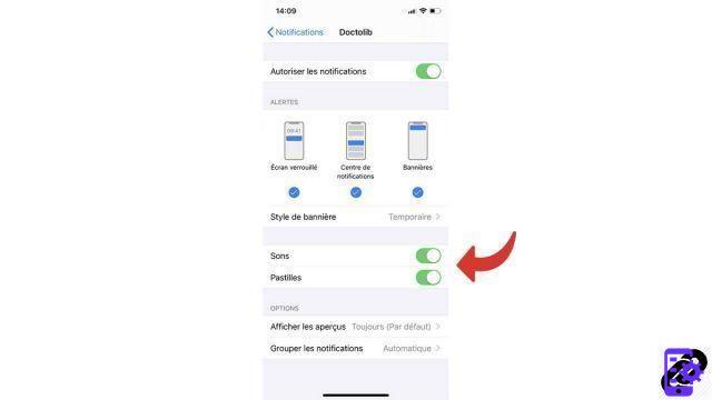 How to turn off notifications from an app on iPhone?