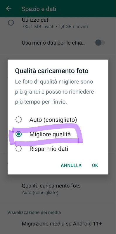 Comment envoyer des images de haute qualité via WhatsApp