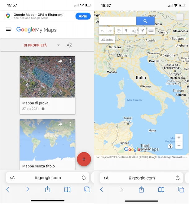 How to create a map on Google Maps