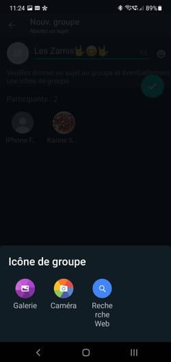 Create and manage discussion groups with WhatsApp