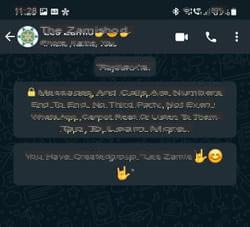 Create and manage discussion groups with WhatsApp