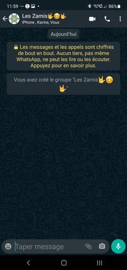 Create and manage discussion groups with WhatsApp