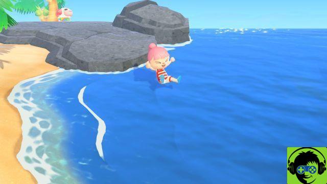 Animal Crossing: New Horizons - How to Swim and Dive