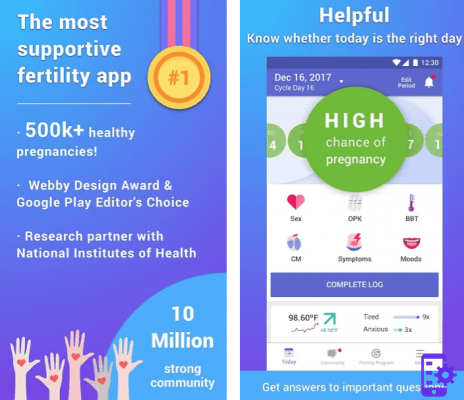 The best apps to get pregnant