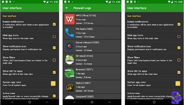 Melhores aplicativos de firewall para Android