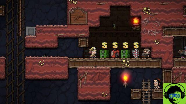 Spelunky 2 - Cómo matar al comerciante