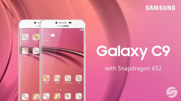 Samsung Galaxy C9: ¡la primera información en línea!