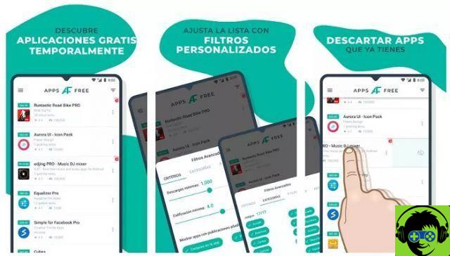 Cómo encontrar aplicaciones gratuitas y en Google Play