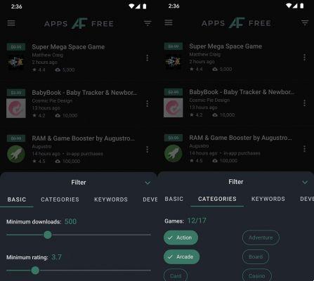 Cómo encontrar aplicaciones gratuitas y en Google Play