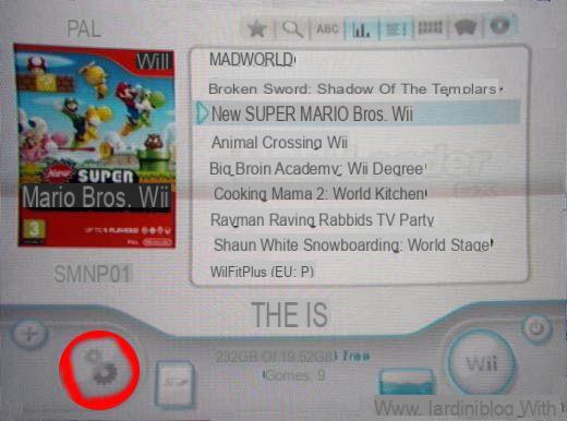 Guide backup on Nintendo Wii with USB Loader GX (usb iso loader)