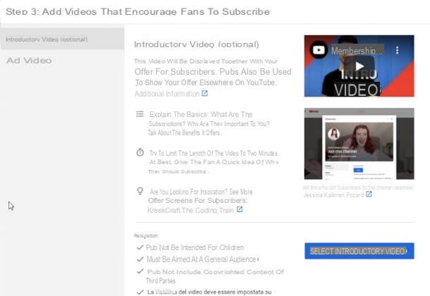 How to activate subscriptions on YouTube