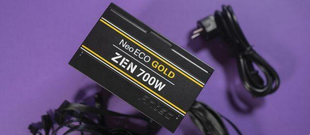 Antec Neo ECO GOLD ZEN • Revisión + Prueba de fuente de alimentación