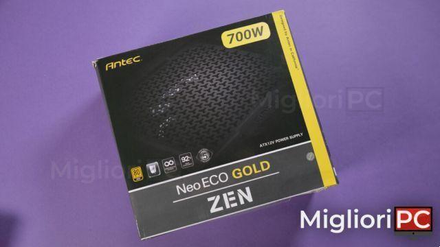Antec Neo ECO GOLD ZEN • Revisión + Prueba de fuente de alimentación