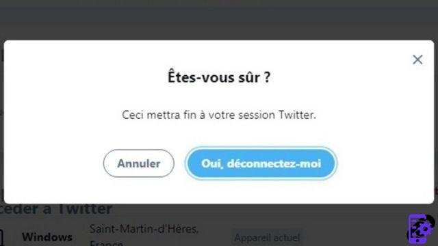 ¿Cómo me desconecto de Twitter de forma remota?