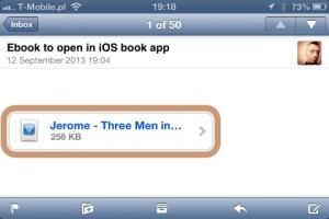 Importe ebooks para iPhone ou iPad sem iTunes