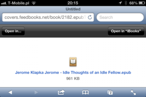 Importe ebooks para iPhone ou iPad sem iTunes