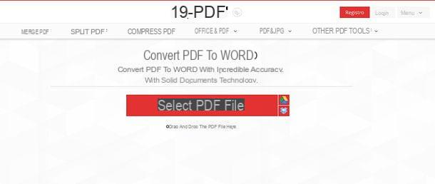 How to turn PDF to Word online