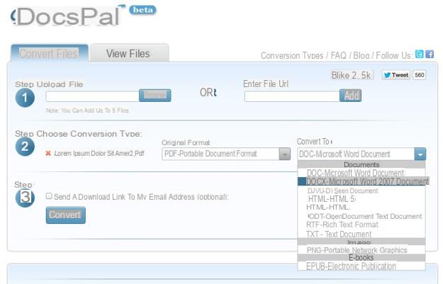 Come trasformare un PDF in Word online