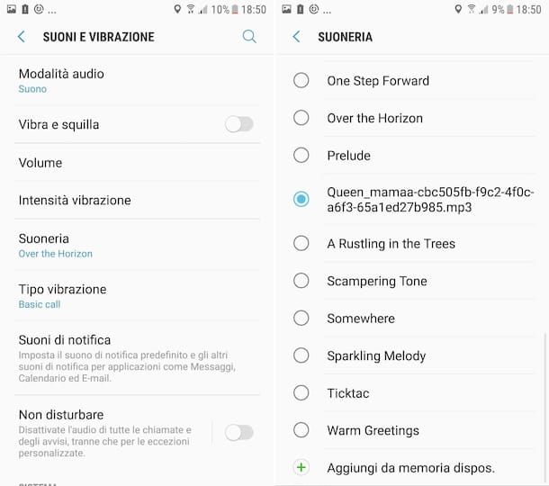 Comment mettre une chanson en sonnerie sur Android